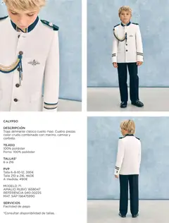 Vista previa El Corte Inglés Comuniones 2026 válido desde el 19.11.2025 | Página: 7 | Productos: Camisa, Traje