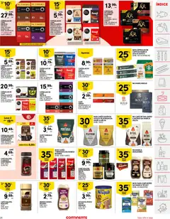 Pré-visualização CÁPSULAS DE CAFÉ DOLCE GUSTO BUONDI/SICAL/ BUONDI INTENSO/ MEIA LEITE/SICAL DESCAFEINADO, Cápsulas de café Dolce Gusto Buondi/Sical/ Buondi Intenso/ Meia Leite/Sical Descafeinado. EMB.: 16 cápsulas. válido de 21.04.2026 | Página: 25