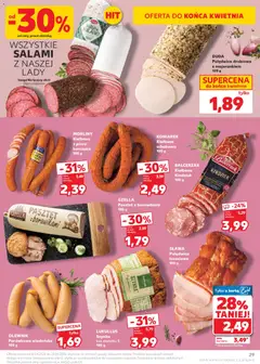 Náhled letáku Kaufland Polsko leták od 16.04.2026 | Strana: 29 | Produkty: Karty