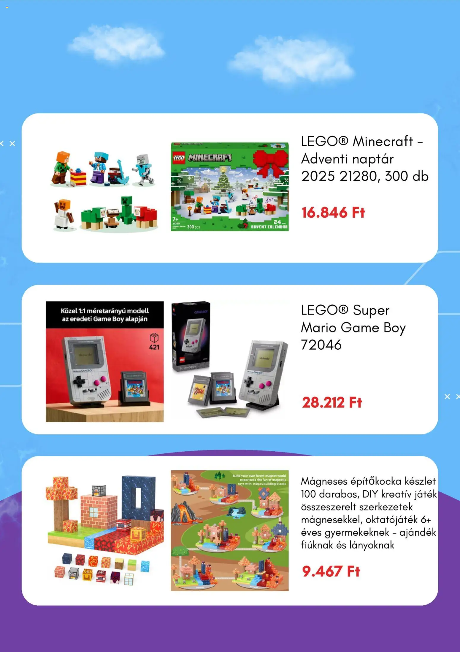 eMAG akciós ujság - amely érvényes a következő dátumtól: 16.11.2025 | Oldal: 4 | Termékek: Játék