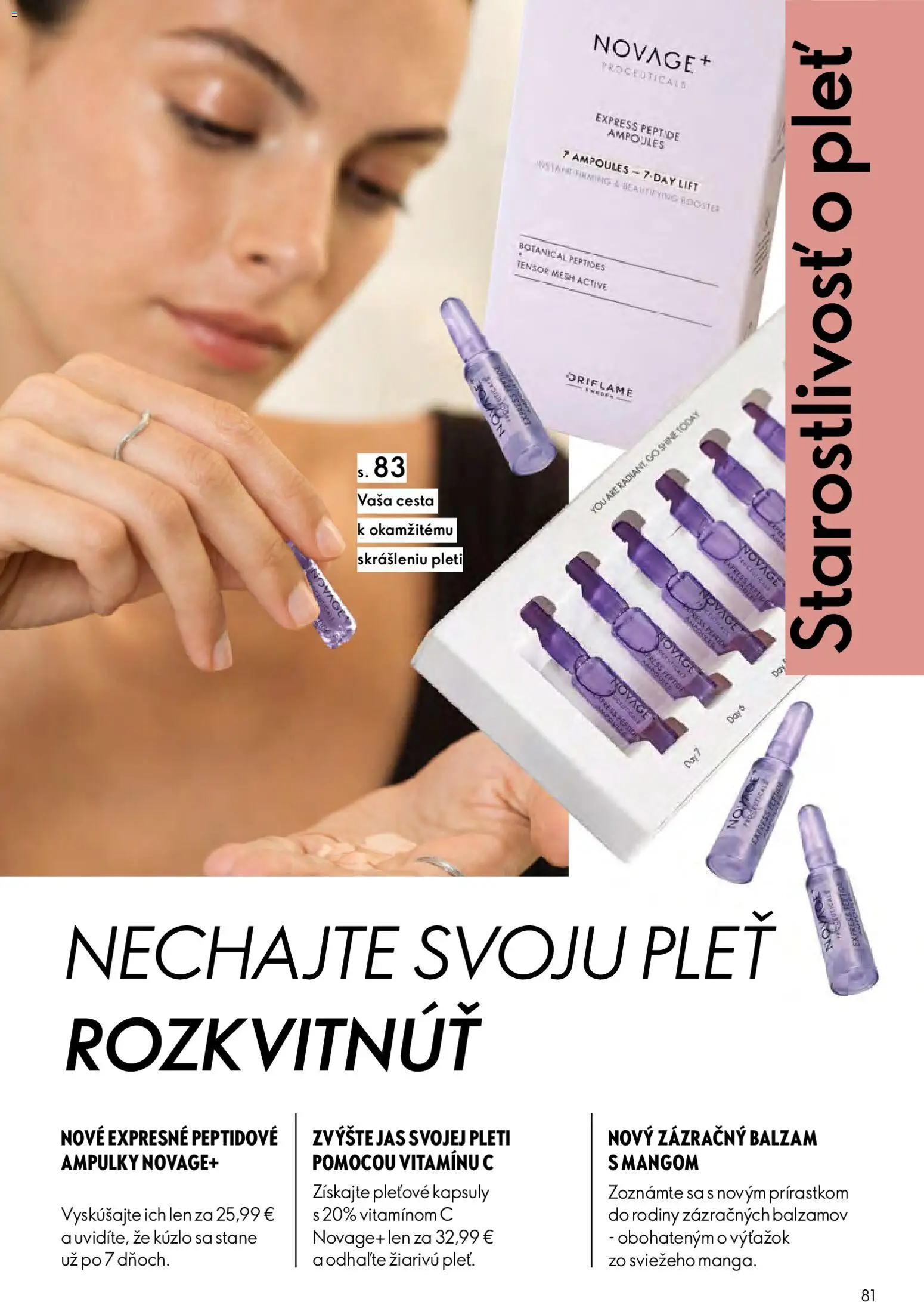 Nové Oriflame akcie – leták je platný od 15.04.2026 | Strana: 81