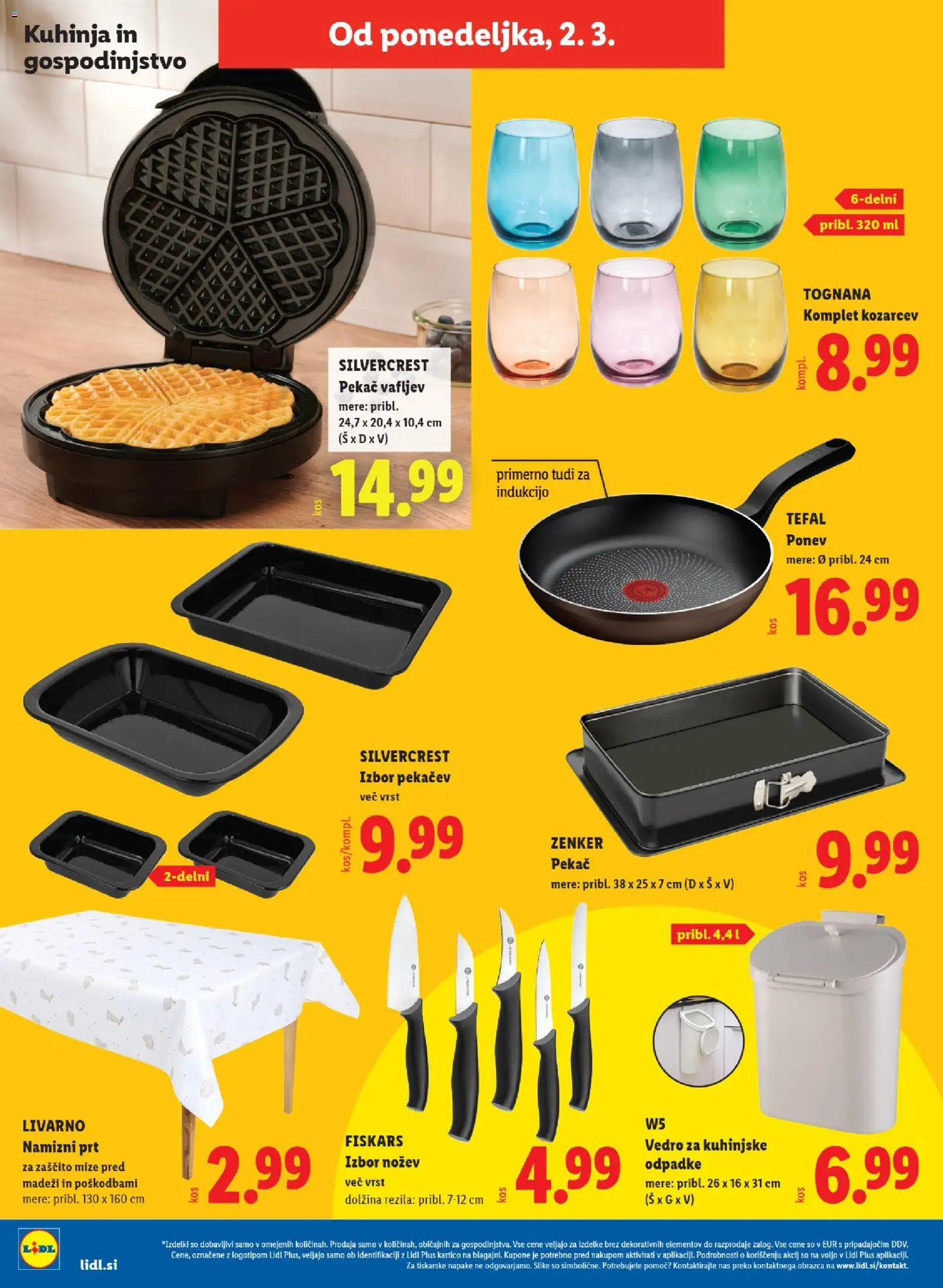 Novi Lidl katalog ponudbe – veljaven od 26.02.2026 | Stran: 56 | Izdelki: Kuhinja, Vedro
