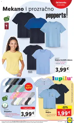 Lidl katalog | vrijedi od 24.07.2025 | Stranica: 35 | Proizvodi: Majica
