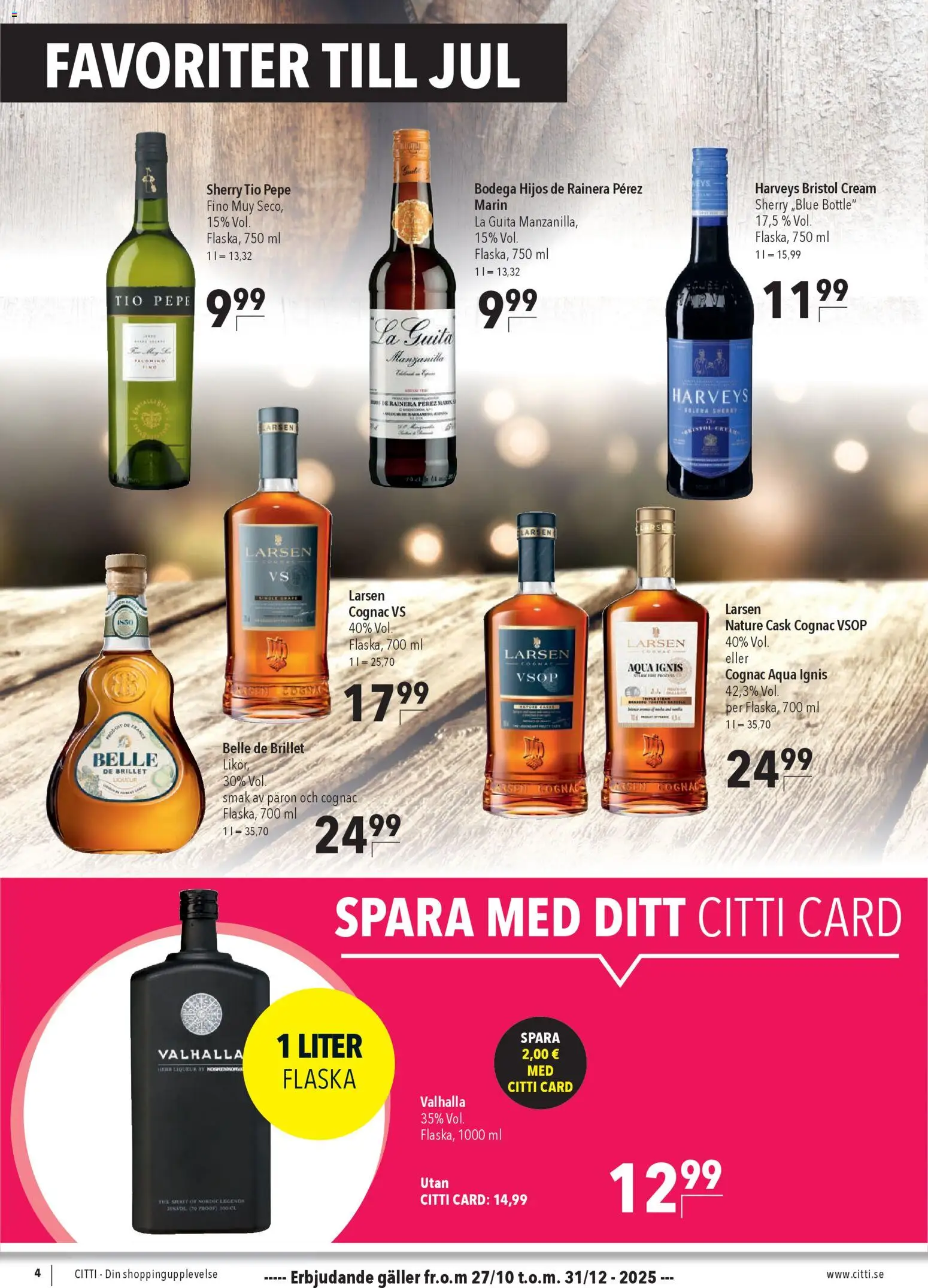 CITTI Markt  Schweden-Werbung – gültig ab 27.10.2025 | Seite: 4