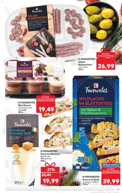 Ofertele Kaufland valabile de la 10.12.2025 | Pagină: 41 | Produse: Mărar, Gem, Ciocolată, Fructe