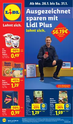 Lidl - Prospekt ab 26.01.2026 gültig