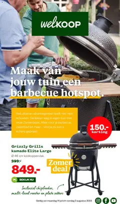Welkoop - Folder - Voorbeeld van een folder van Welkoop, geldig van 14.07.2025
