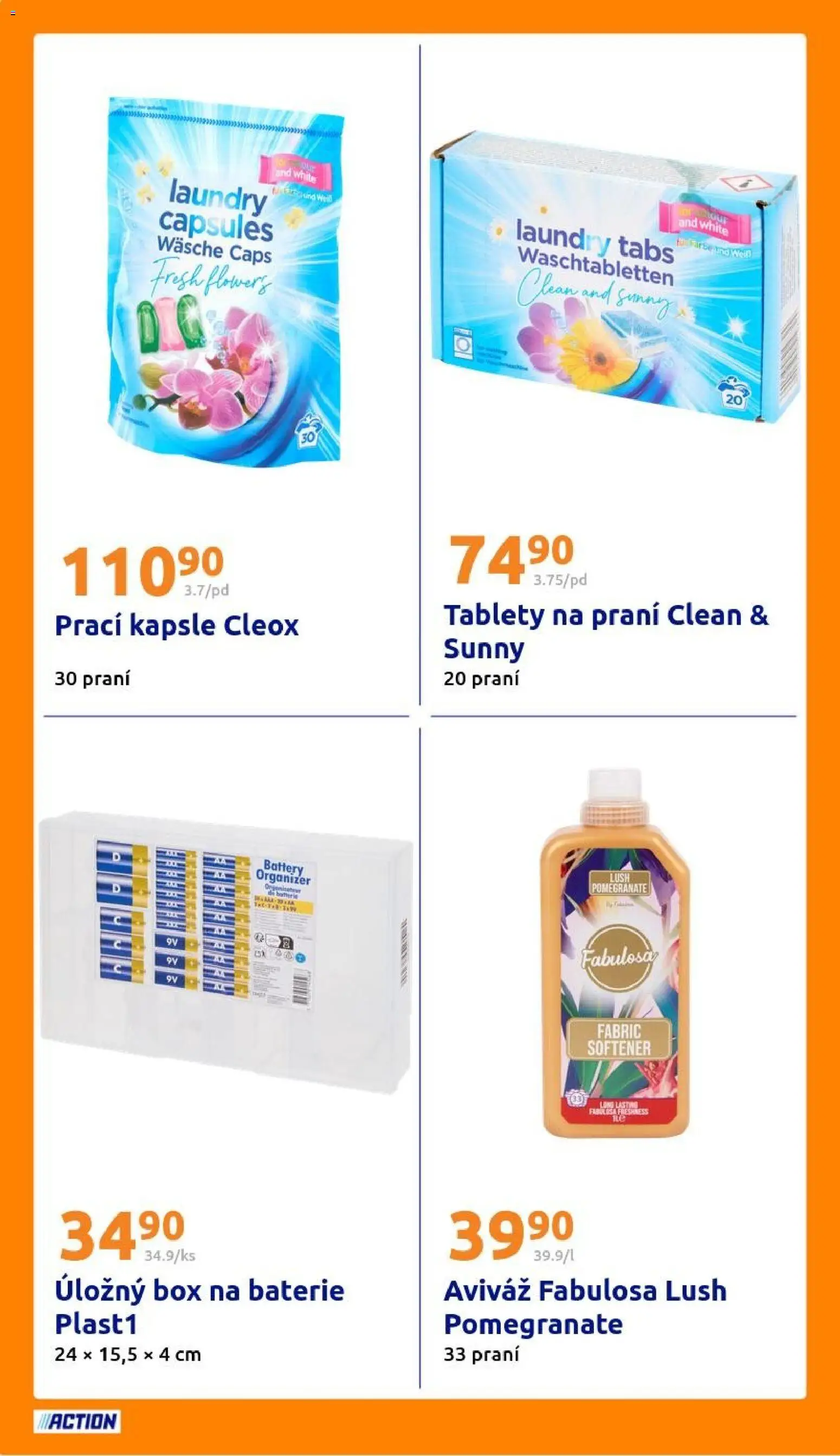 Action leták od 11.03.2026 | Strana: 30 | Produkty: Organizér, Aviváž, Box, Baterie