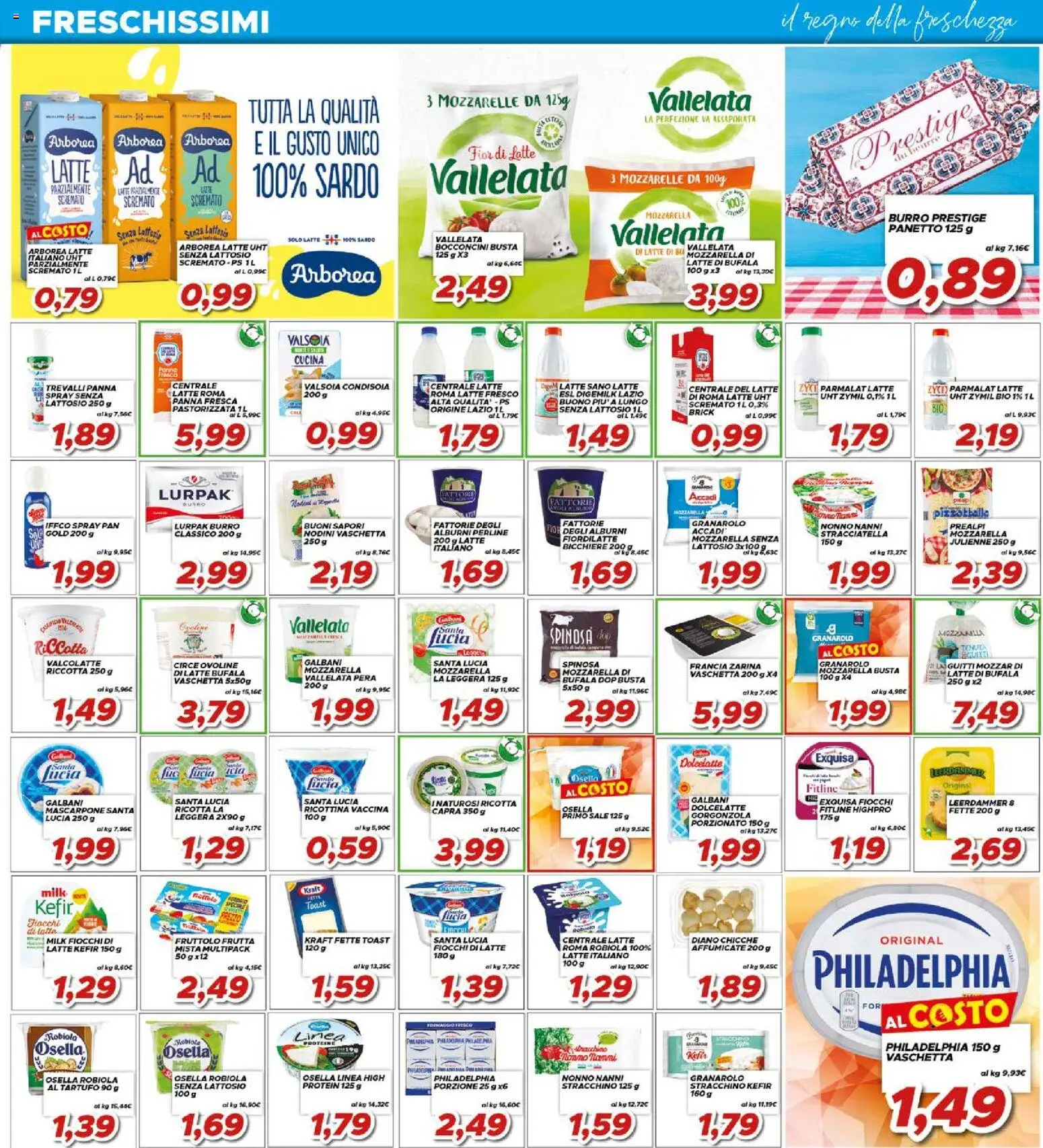 Volantino Ma Supermercati del 17.04.2026 | Pagina: 7 | Prodotti: Fiocchi, Sale, Robiola, Stracciatella