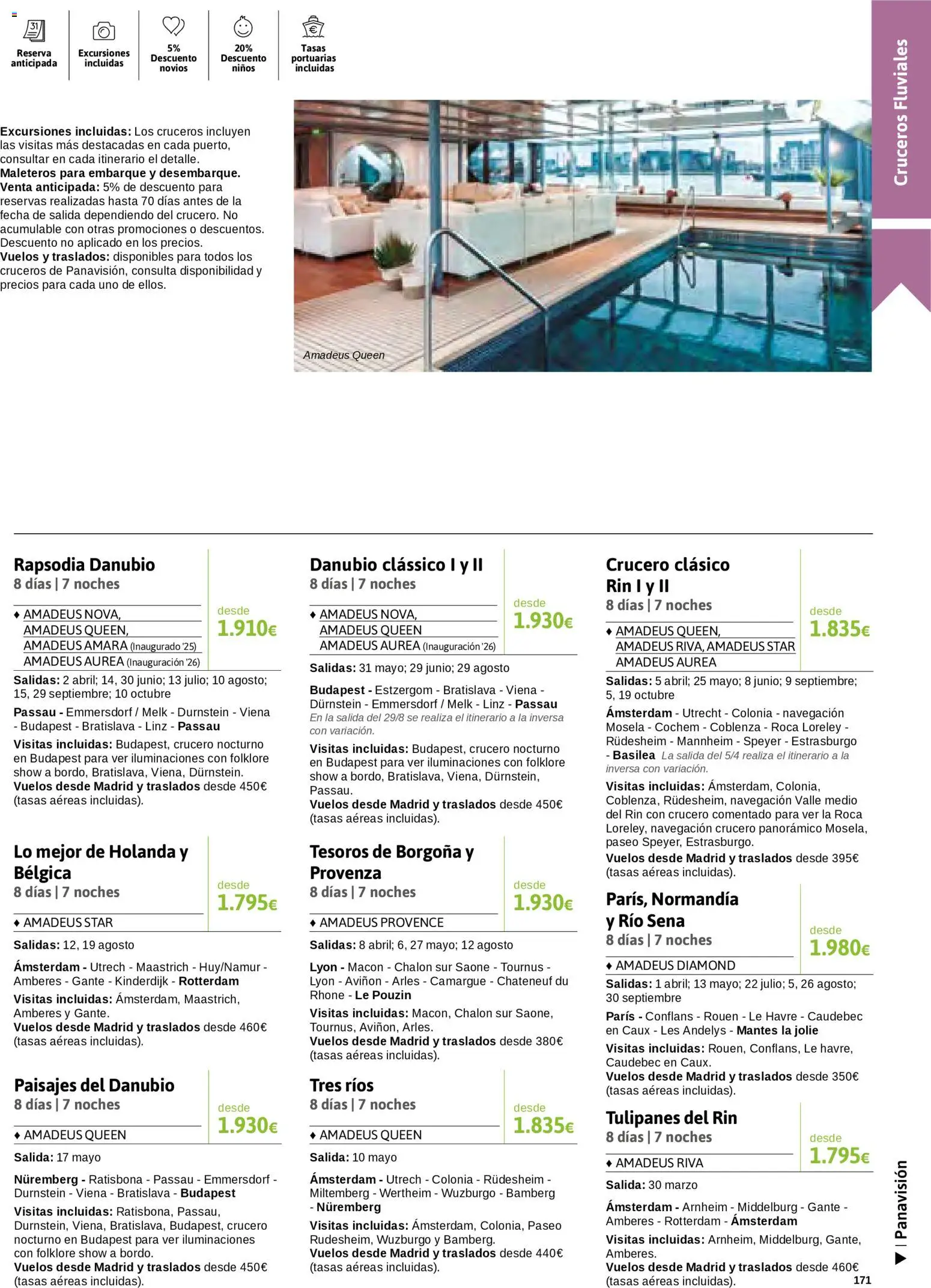 Viajes El Corte Inglés Cruceros marítimos │ válido desde el 01.01.2026 | Página: 172 | Productos: Colonia, Navegación