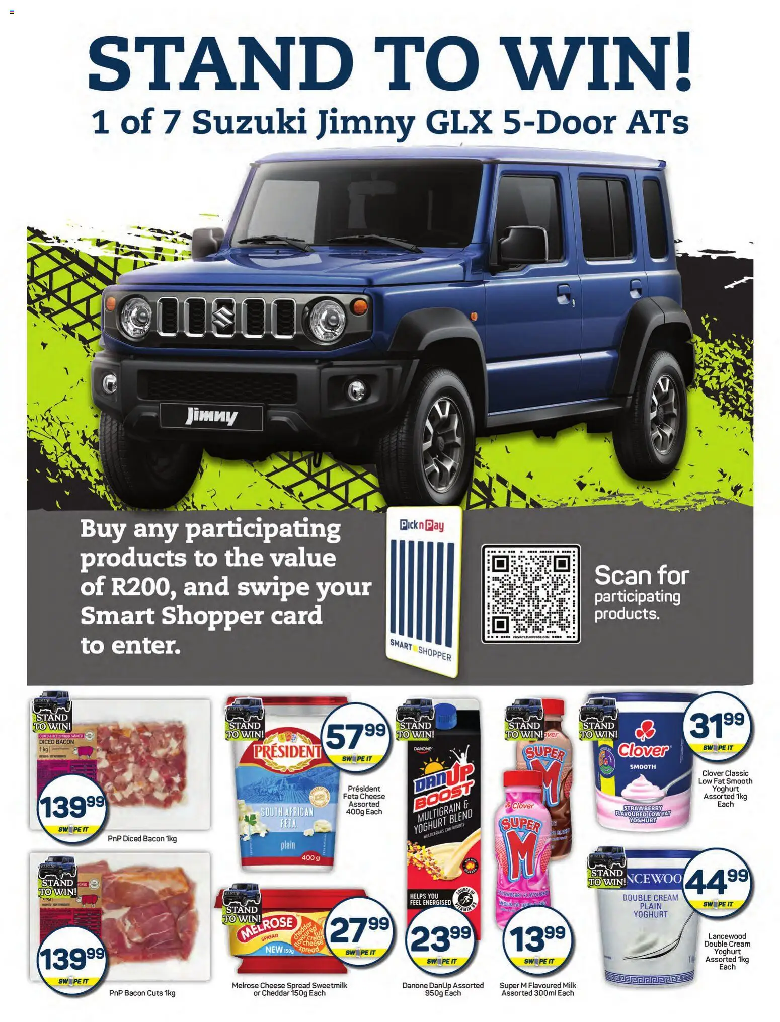 New Pick n Pay catalogue – valid from 02.02.2026 | Page: 6 | Products: Yoghurt, Milk, Cheese, Bacon