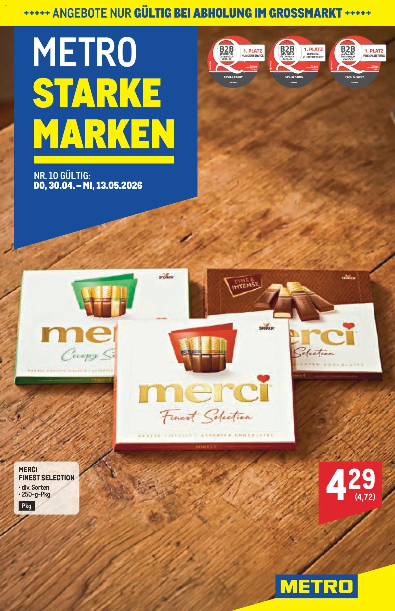 Metro angebote Starke Marken gültig ab 30.04.2026 | Seite: 1