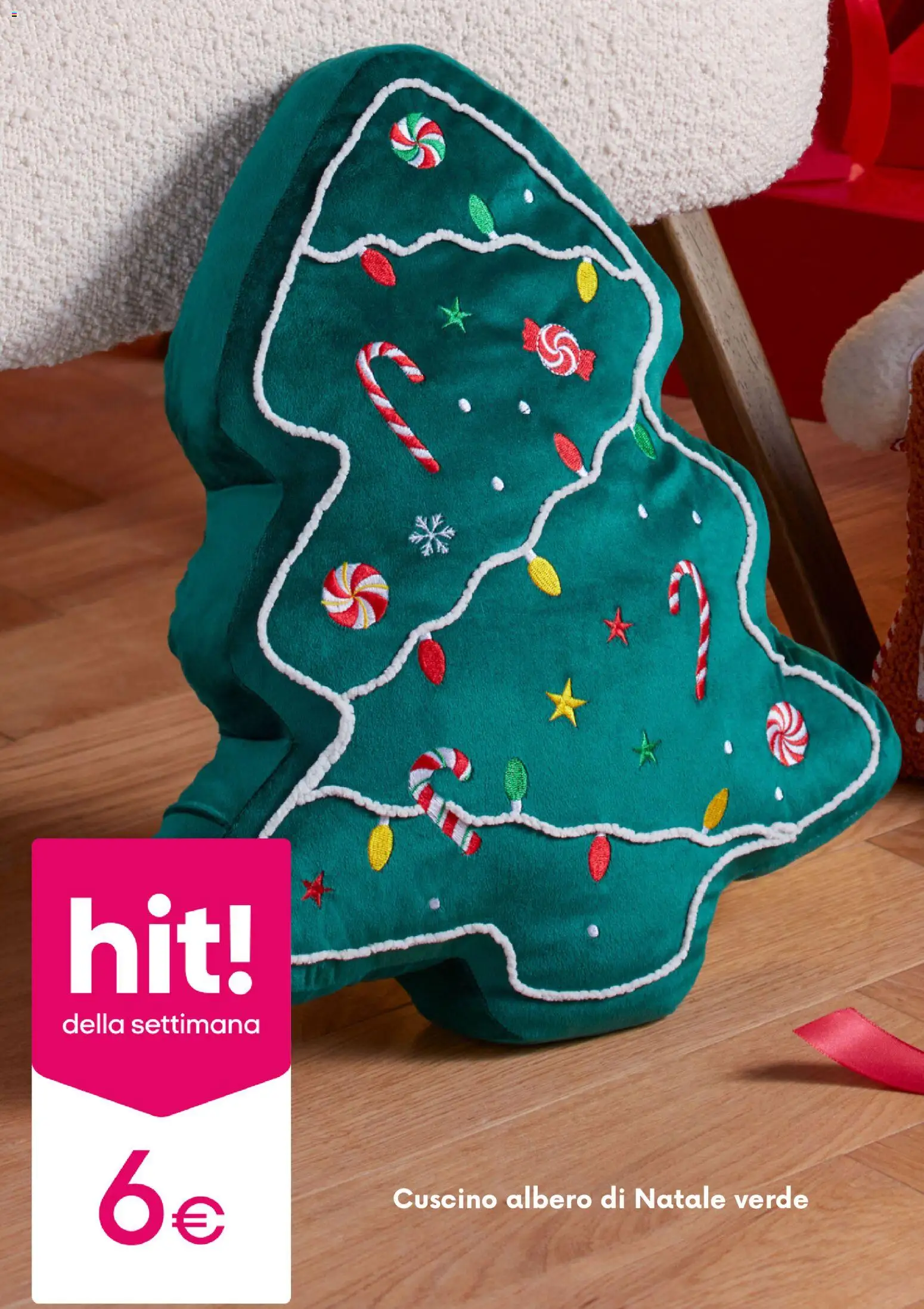 Volantino Pepco del 20.11.2025 | Pagina: 7 | Prodotti: Albero di natale, Cuscino