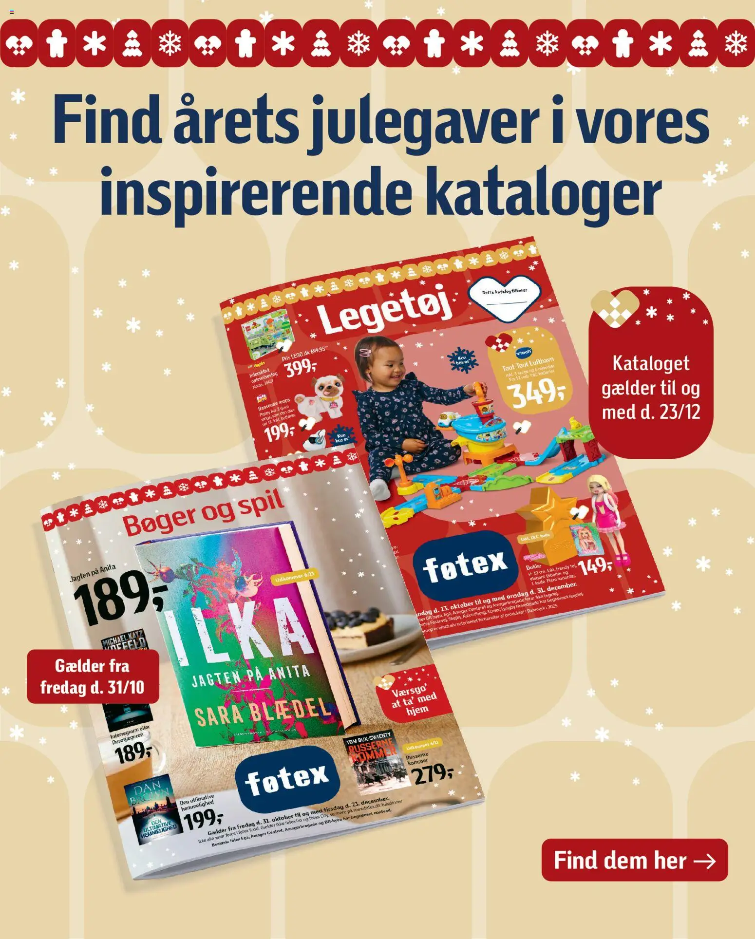 Føtex tilbudsavis – gyldig fra 31.10.2025 | Side: 62 | Produkter: Søm, Spil