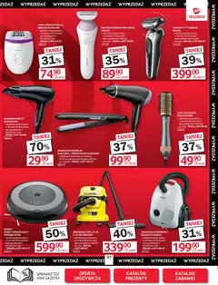 Pogląd oferty "Selgros cash&carry Gazetka - Oferta przemysłowa" - ważna od 04.12.2025 | Strona: 39 | Produkty: Suszarka, Odkurzacz, Robot, Golarka