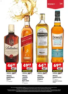 Pogląd oferty "Delikatesy Centrum Gazetka - DeliBarek" - ważna od 13.11.2025 | Strona: 24 | Produkty: Delikatesy, Red label, Finish, Whisky