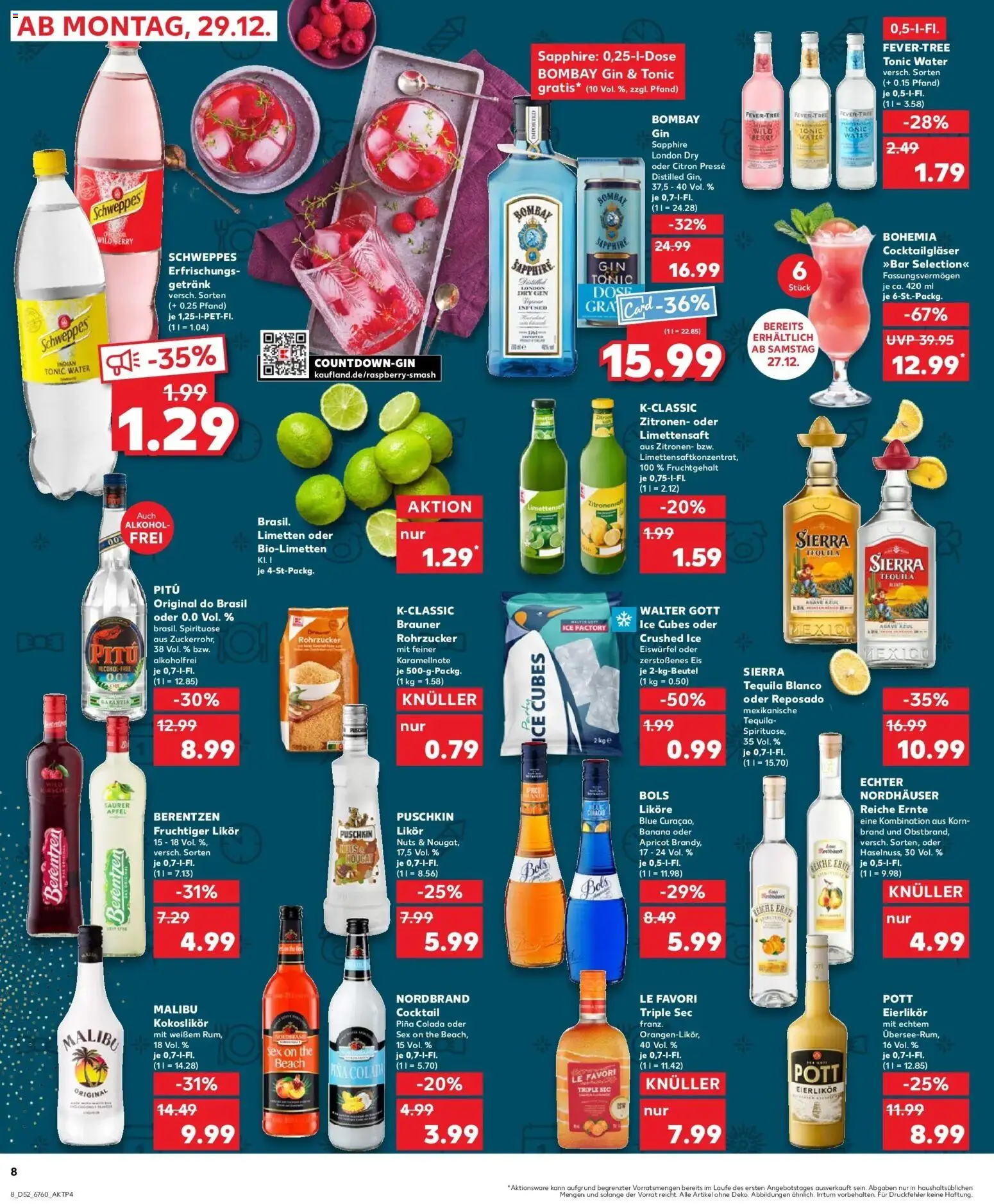 Kaufland prospekt Neustadt An Der Aisch	 – gültig ab 28.12.2025 | Seite: 8 | Produkte: Presse, Cola, Likör, Tequila