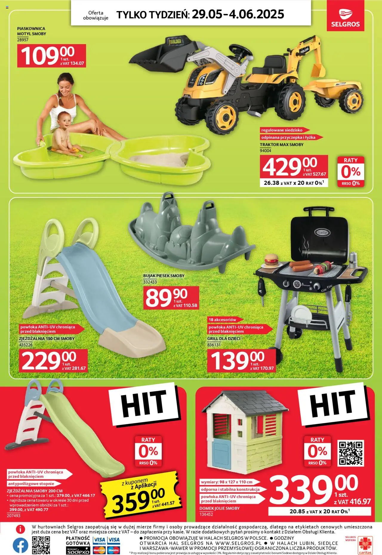 Selgros cash&carry Gazetka - Jeszcze więcej super promocji od 29.05.2025 | Strona: 10 | Produkty: Grill