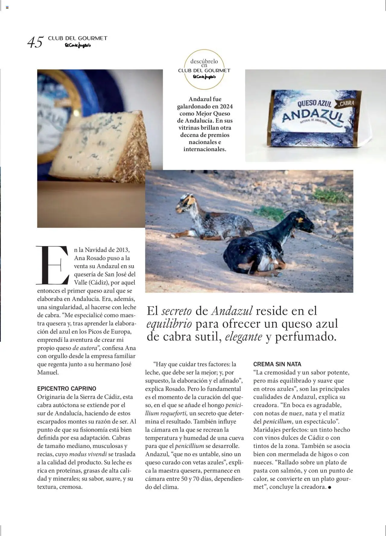 El Corte Inglés ofertas │ válido desde el 27.06.2025 | Página: 45 | Productos: Leche, Queso, Pasta, Σαντιγύ