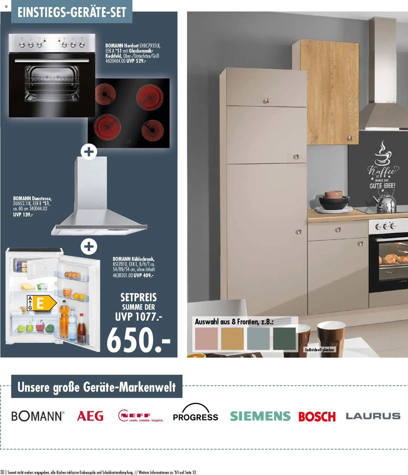 SB Möbel Boss Küchenkatalog 2026 – gültig ab 09.04.2026 | Seite: 30