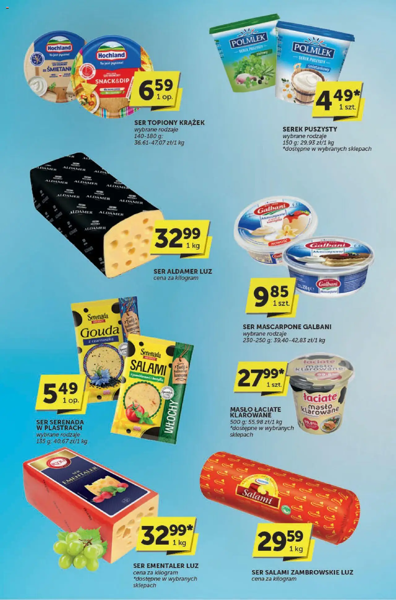 Euro Sklep Gazetka - Katalog od 02.10.2025 | Strona: 4 | Produkty: Masło, Salami, Ser mascarpone, Masło łaciate