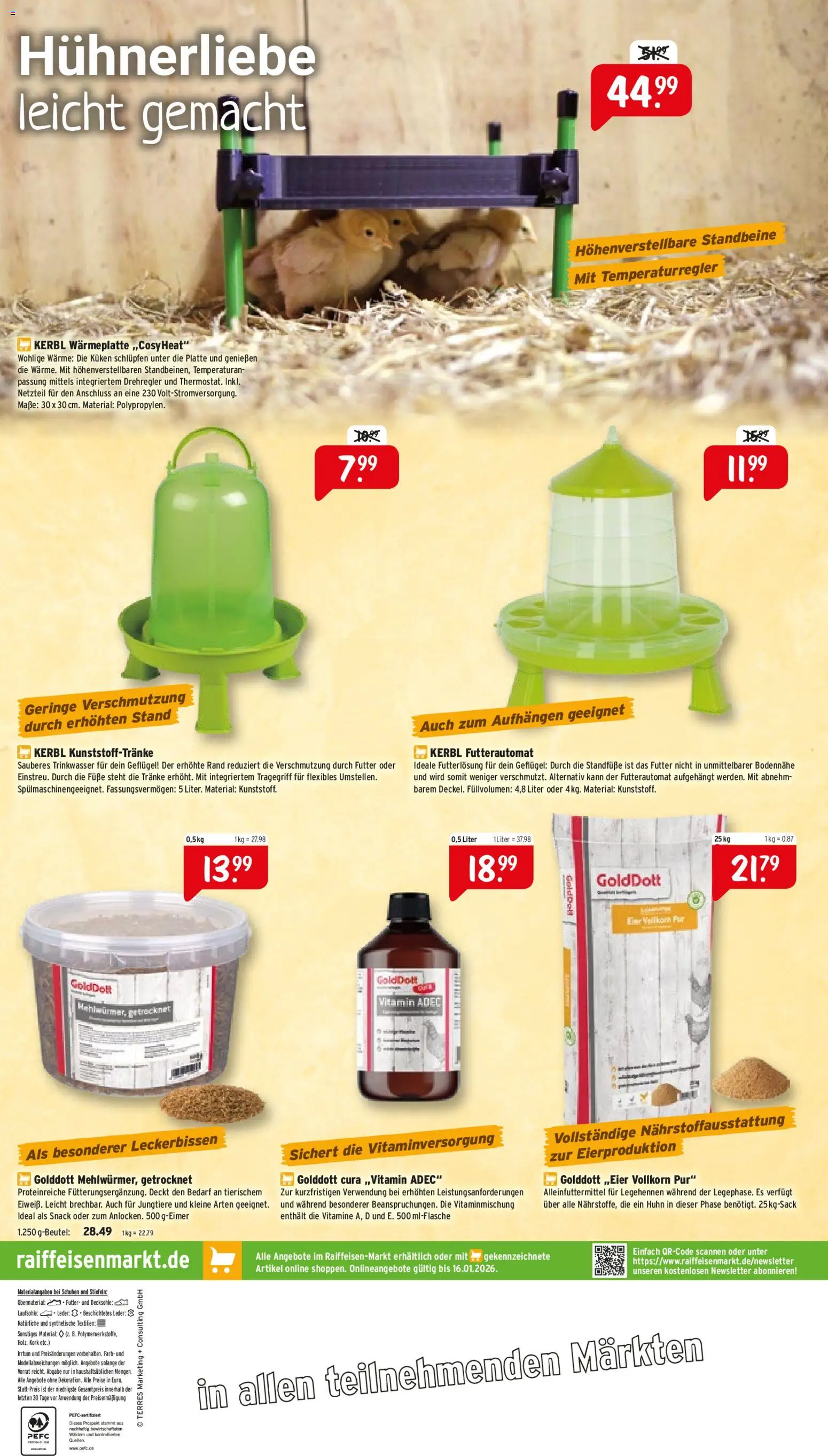 Raiffeisen Markt Prospekt 	 – gültig ab 05.01.2026 | Seite: 8 | Produkte: Netzteil