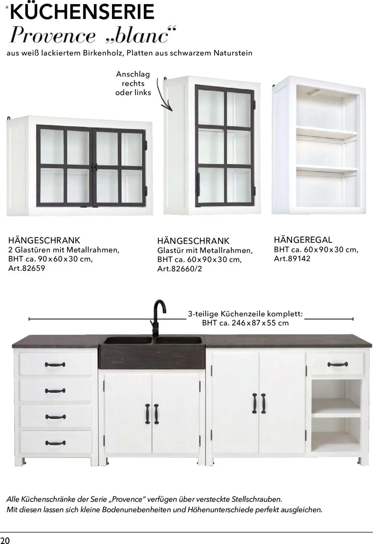 Rahaus Küchen – gültig ab 01.06.2024 | Seite: 20 | Produkte: Küchenzeile, Hängeschrank