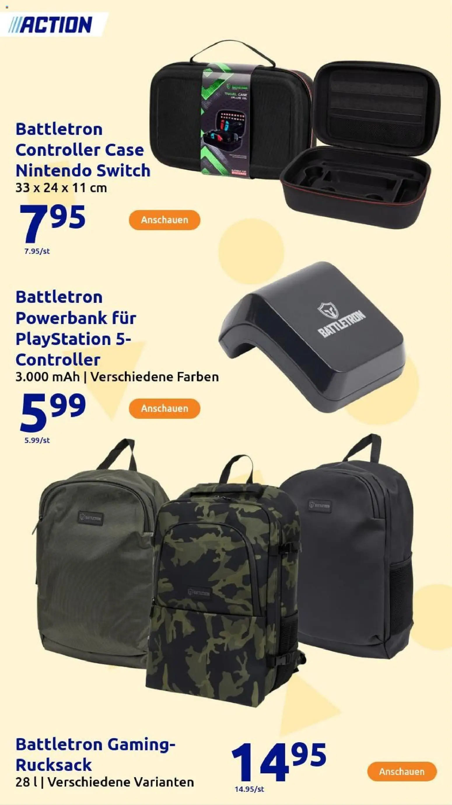 Action Prospekt – gültig ab 12.11.2025 | Seite: 151 | Produkte: Playstation, Rucksack, Powerbank
