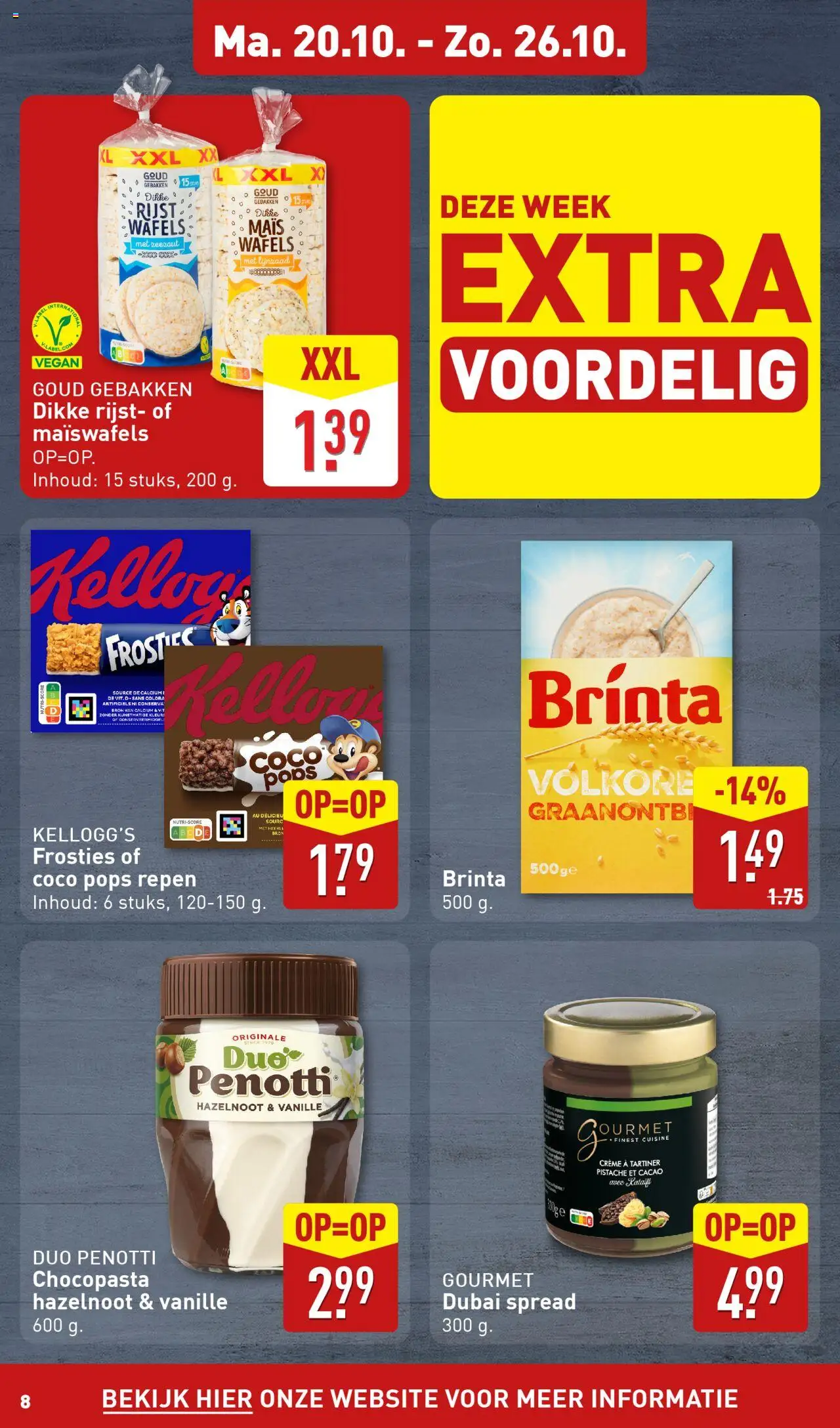 {H1} | Pagina: 8 | Producten: Pecorino sajt, Rijst, Pavilon, Zeezout