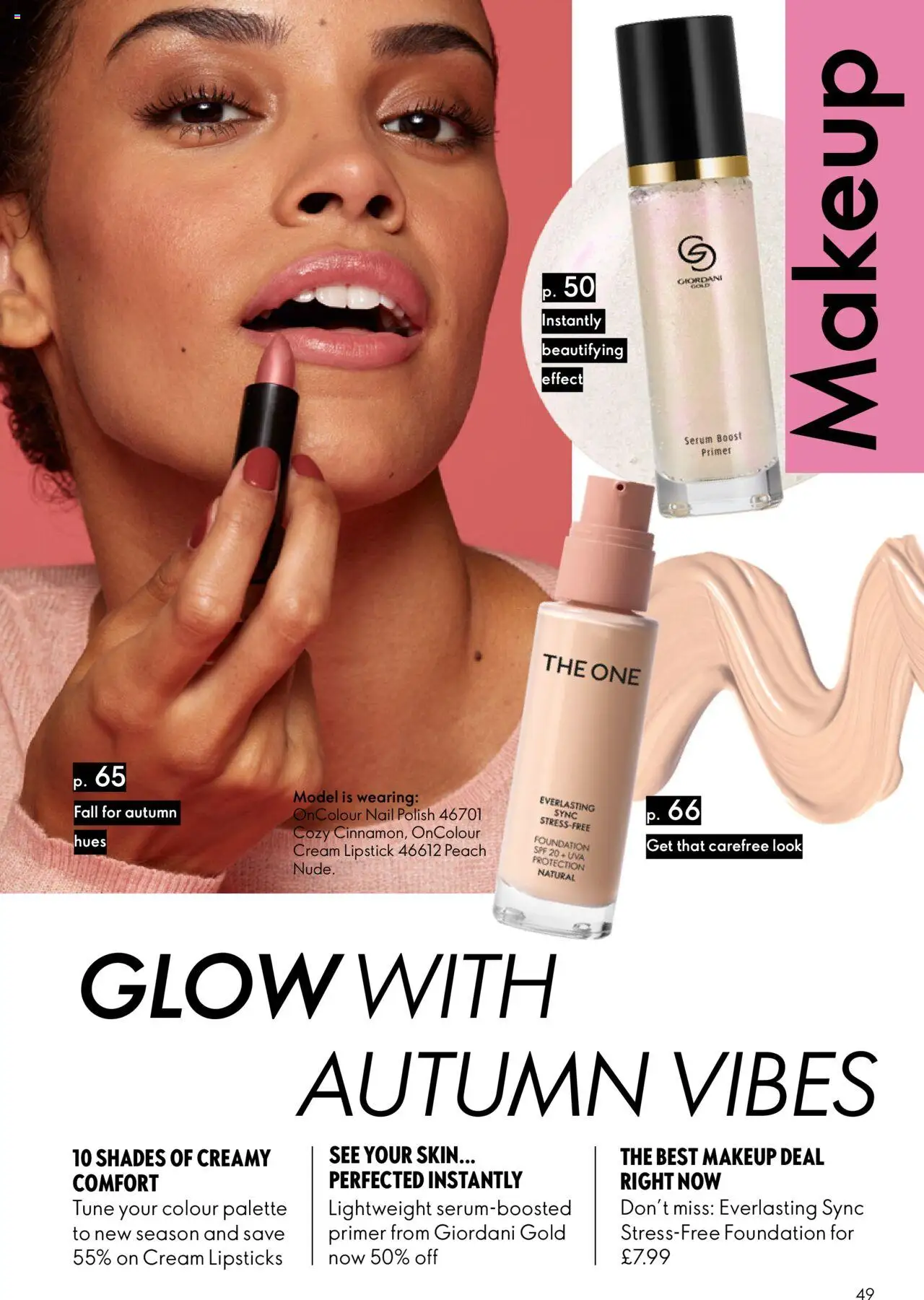  | Page: 49 | Products: Lipstick, Nail polish, Cream