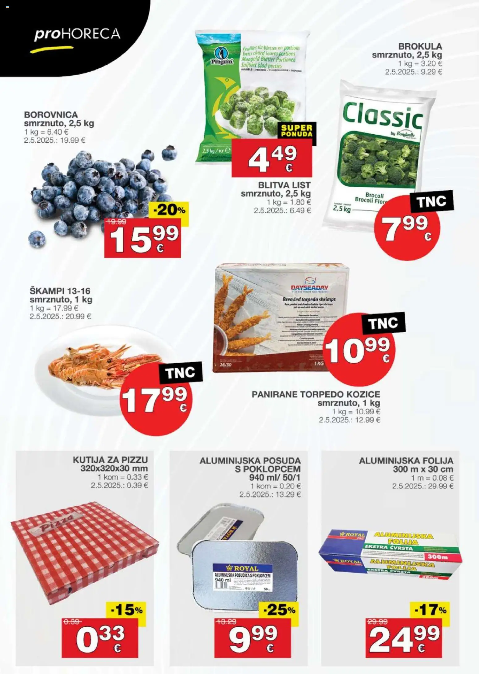 Stanić Diskont katalog | vrijedi od 27.11.2025 | Stranica: 14 | Proizvodi: Brokula, Kutija, Borovnica, Kozice