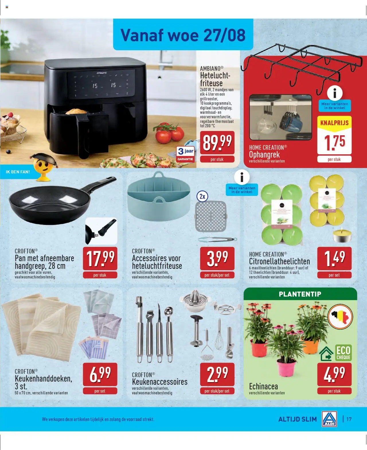  | Pagina: 17 | Producten: Friteuse, Pan