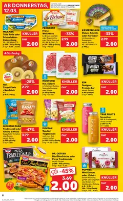 Kaufland DE - DE Folder Köln - Voorbeeld van een folder van Kaufland DE, geldig van 12.03.2026 | Pagina: 8 | Producten: Pizza, Elektromos húsdaráló, Donuts, La