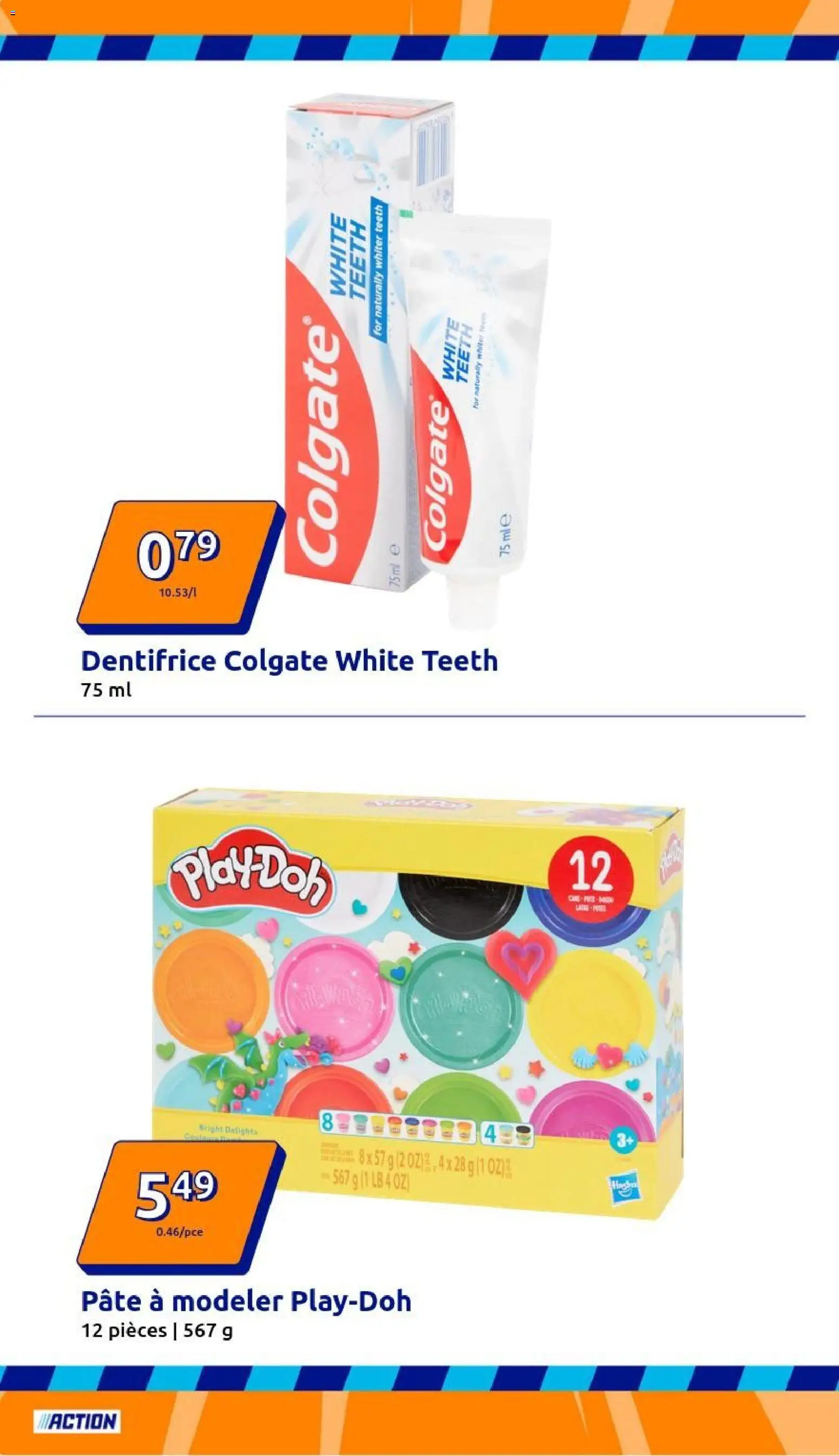 {H1} | Page: 10 | Produits: Dentifrice, Pâte à modeler