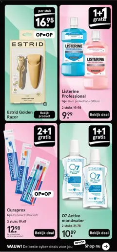 07 Active mondwater, 2 stuks 21.78 - Voorbeeld van een folder van Etos, geldig van 01.12.2025 | Pagina: 36 | Producten: Mondwater, Gum, Kan