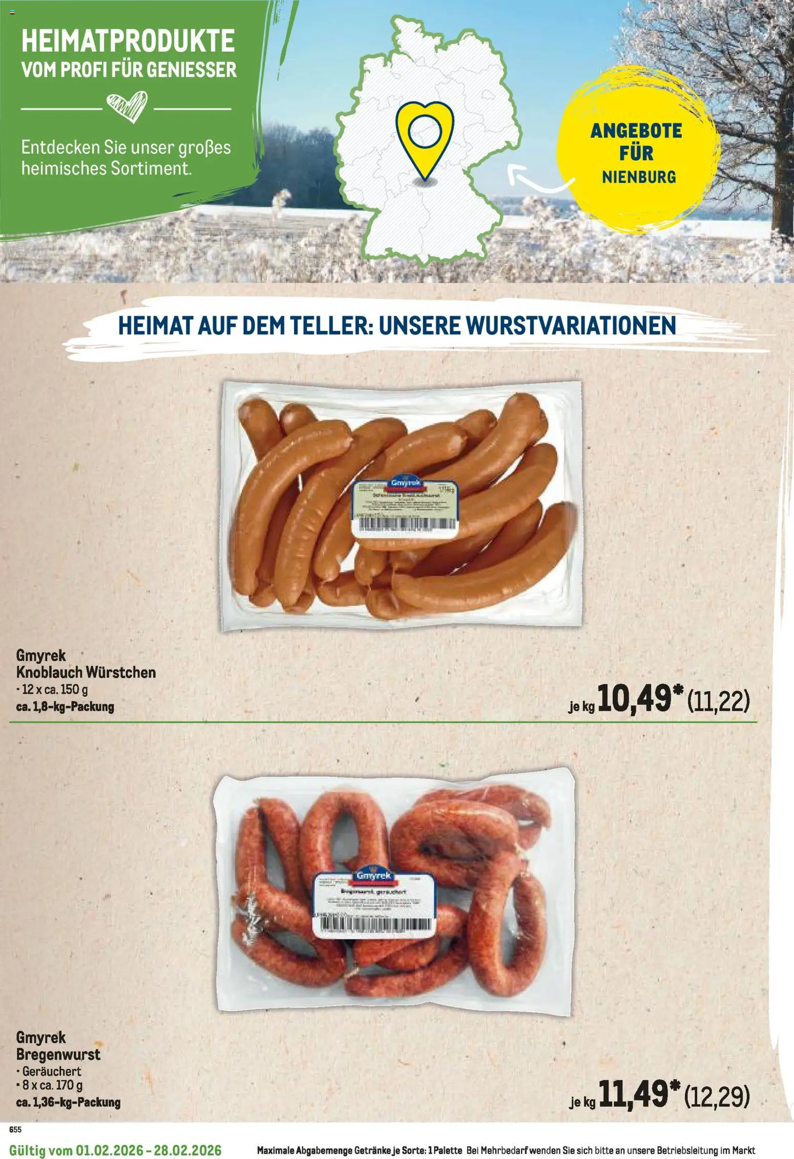 Metro Regionaler Flyer – gültig ab 01.02.2026 | Seite: 12 | Produkte: Knoblauch
