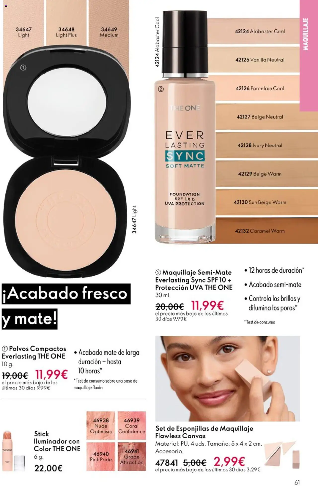 Oriflame - Catálogo Campaña 13 │ válido desde el 14.09.2025 | Página: 61 | Productos: Maquillaje, Iluminador