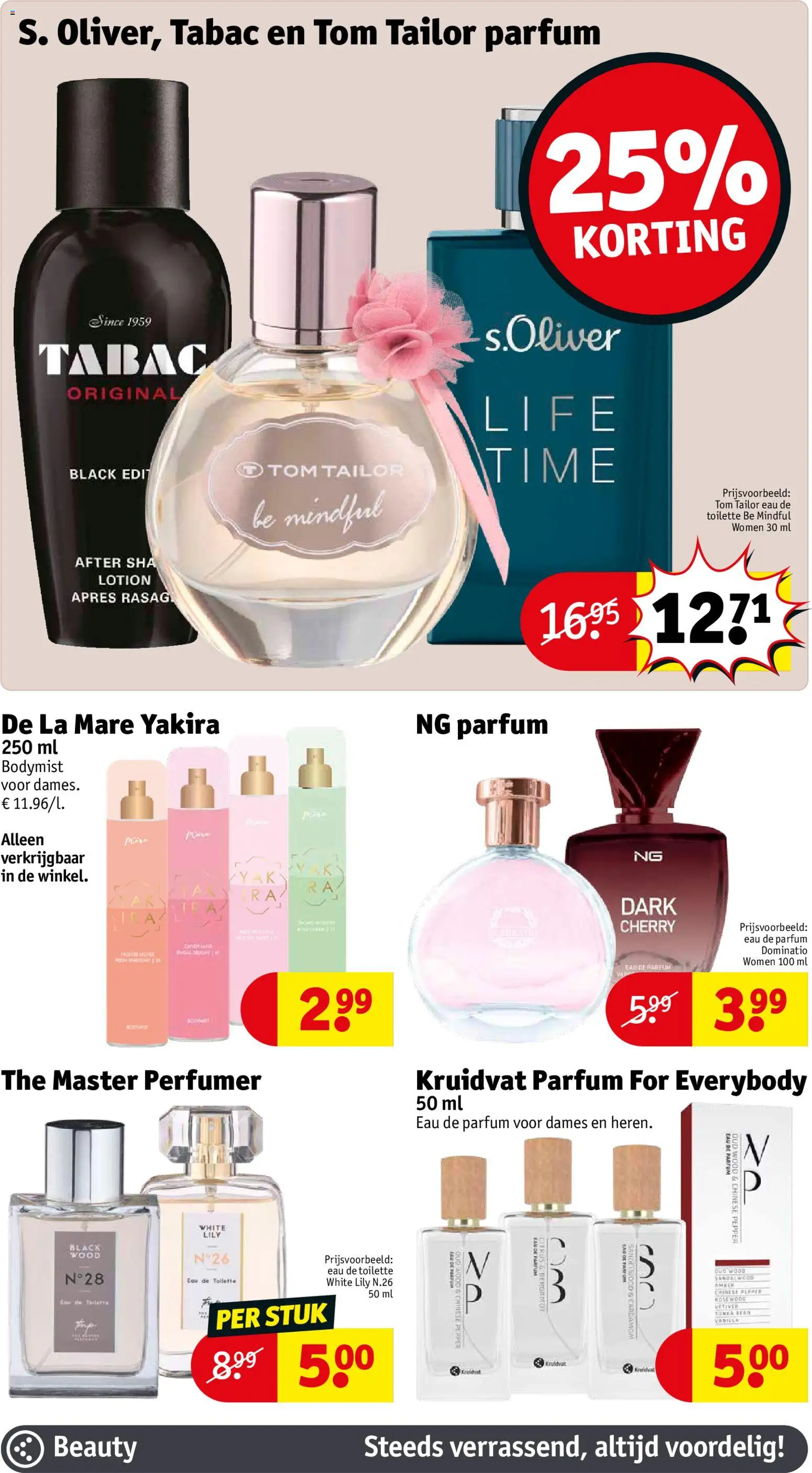 {H1} | Pagina: 27 | Producten: La, Parfum, Eau de toilette