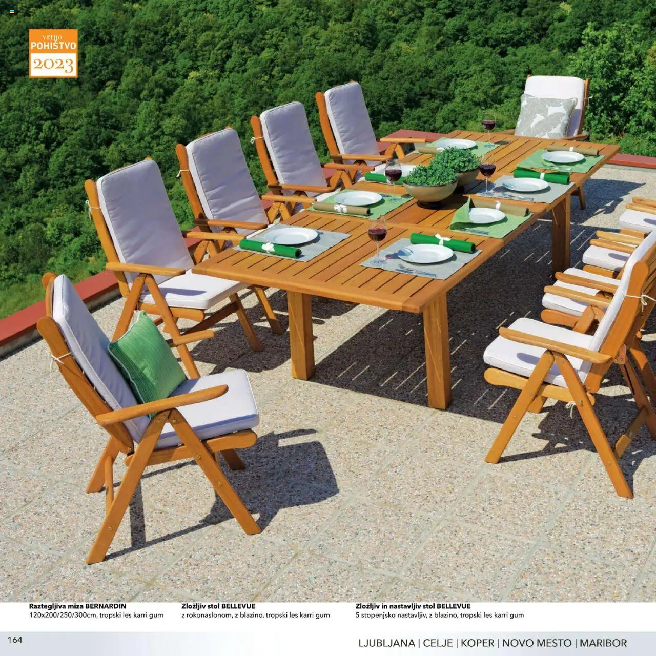Harvey Norman - Katalog - Vrtno pohištvo │ velja od 01.03.2023 | Stran: 164