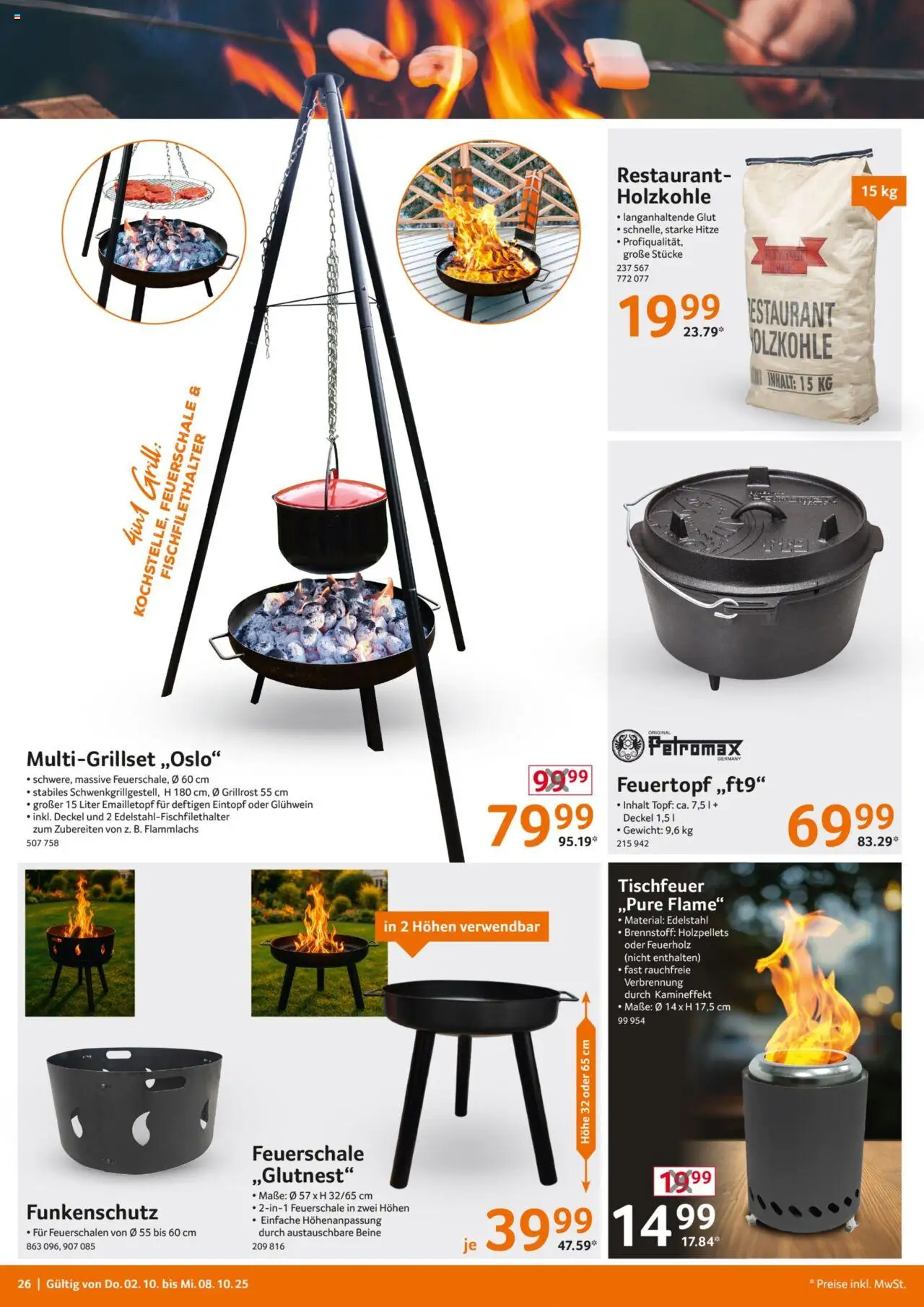 Selgros  Non Food – gültig ab 02.10.2025 | Seite: 26 | Produkte: Gewicht, Grill