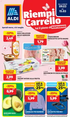Anteprima del volantino Aldi volantino valido a partire dal 09.03.2026