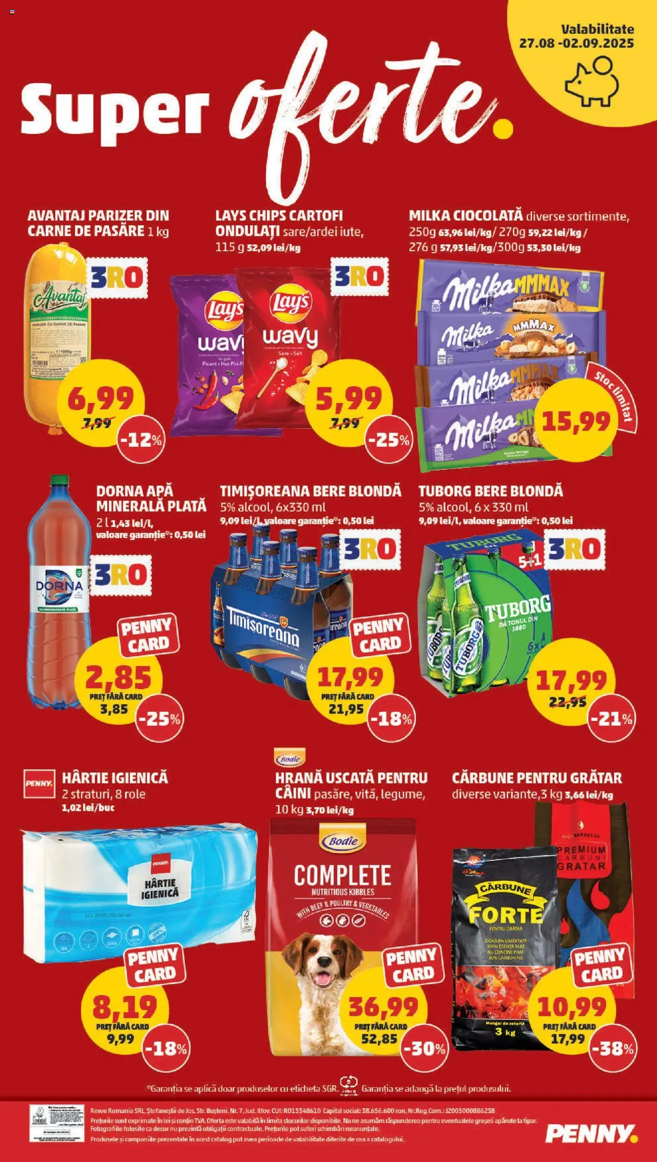 Catalog PENNY – valabil de la 27.08.2025 | Pagină: 20 | Produse: Grătar, Yazı tahtası kalemi, Bere, Parizer