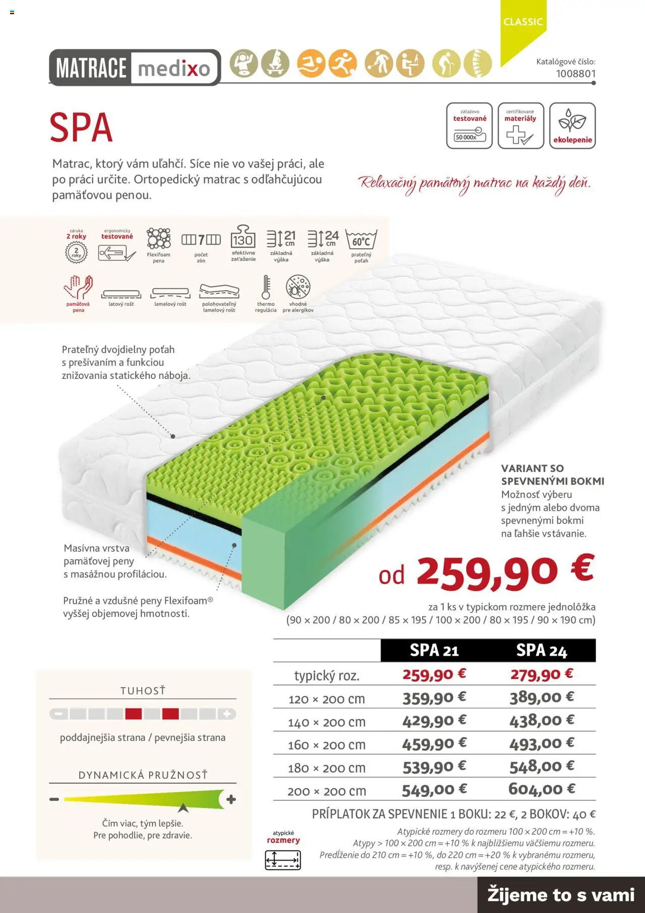 Nové ASKO nábytok akcie – leták je platný od 05.06.2025 | Strana: 29 | Produkty: Matrace, Matrac