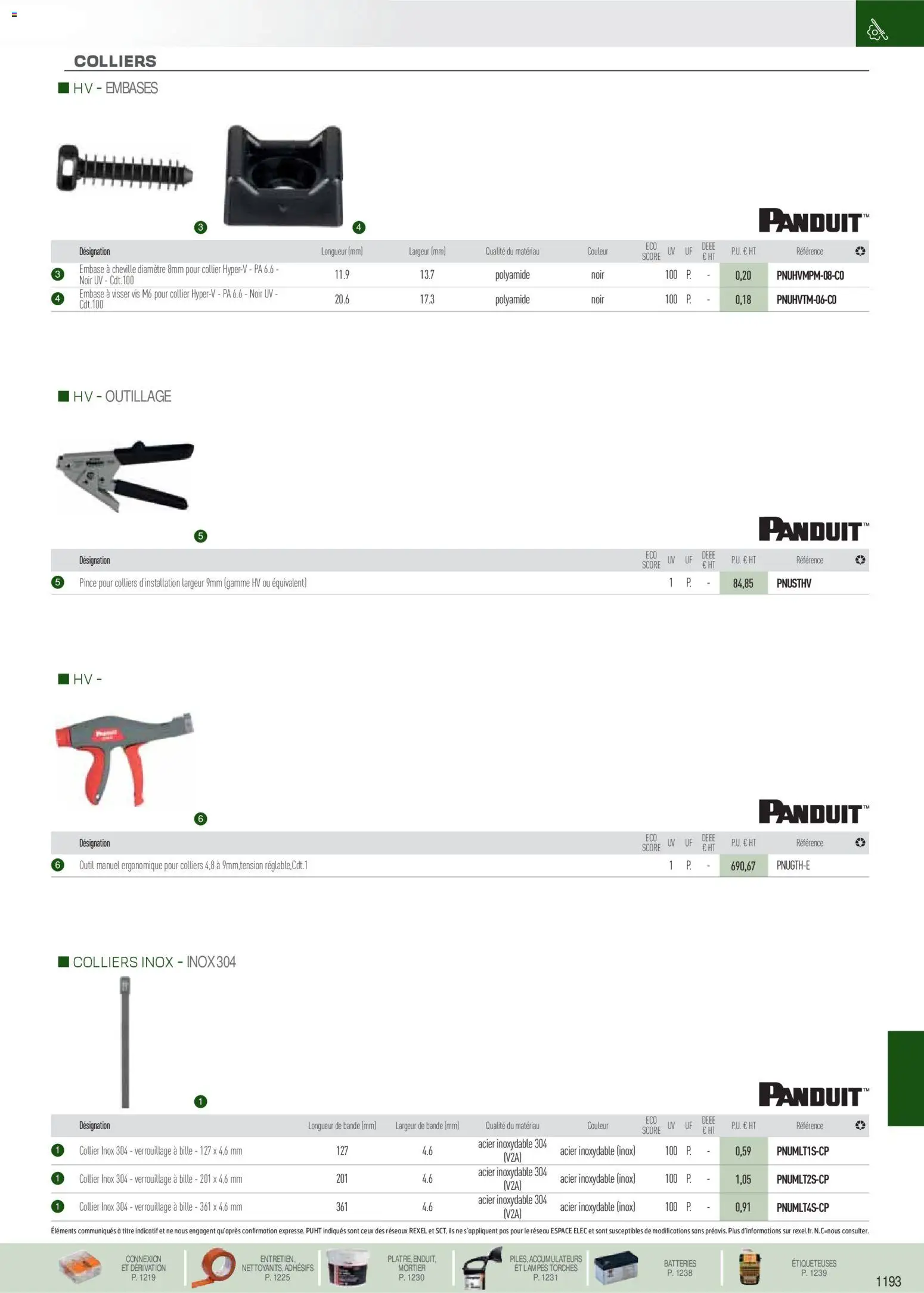 {H1} | Page: 84 | Produits: Mortier, Collier