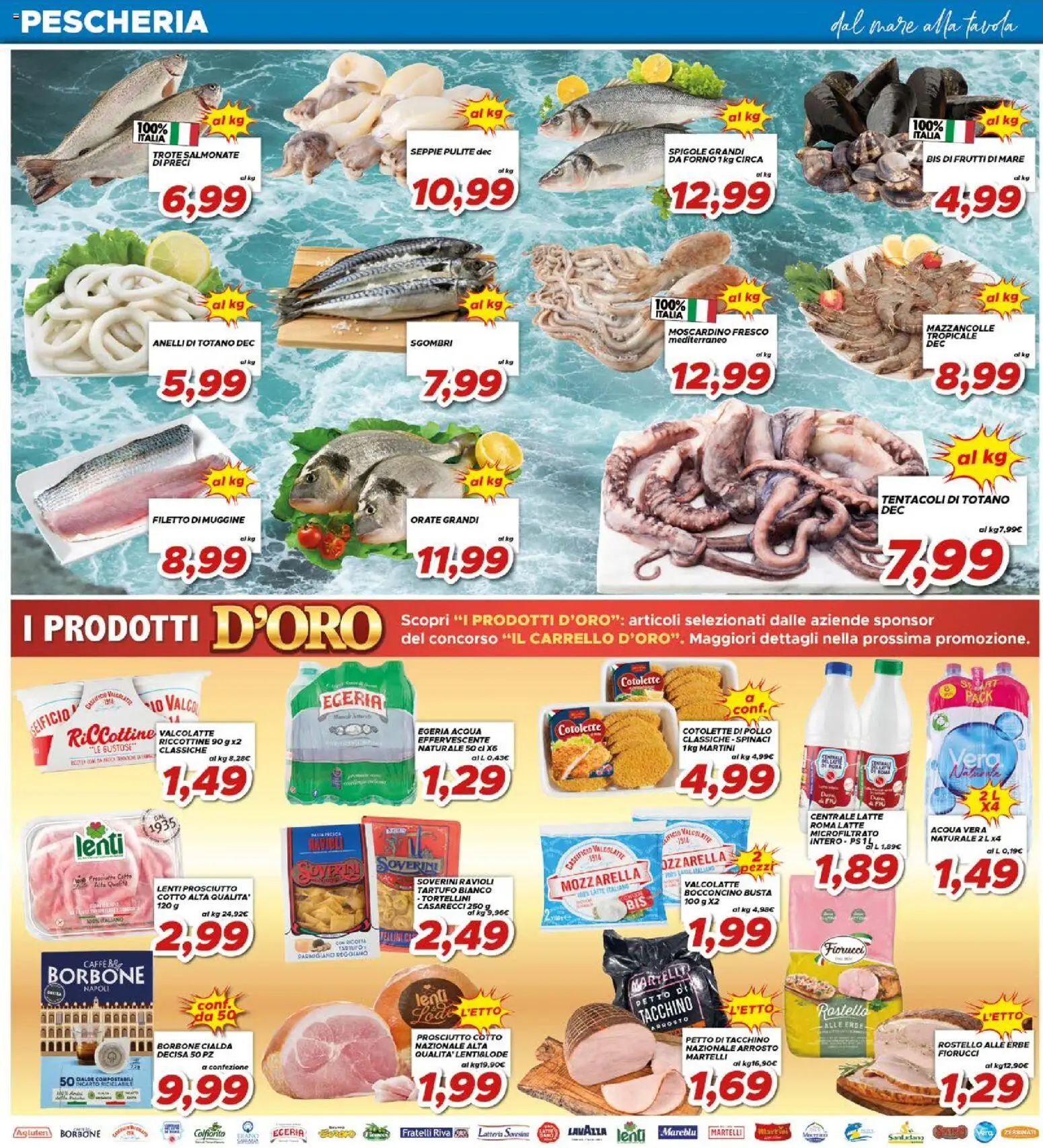 Volantino Ma Supermercati del 07.04.2026 | Pagina: 5 | Prodotti: Prosciutto Cotto, Tè, Tacchino, Lavazza