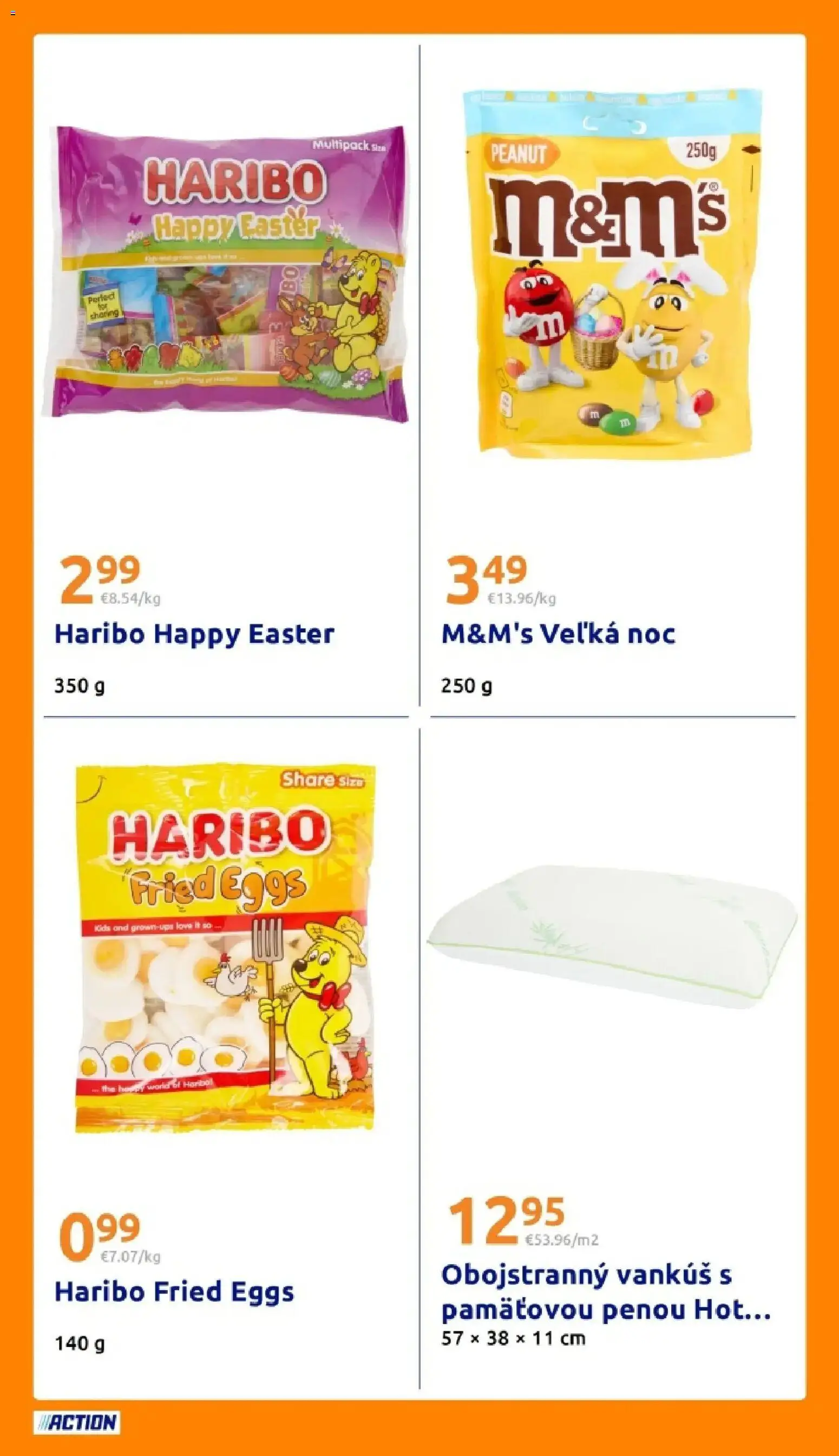 Nové Action akcie – leták je platný od 03.03.2026 | Strana: 28 | Produkty: Vankúš