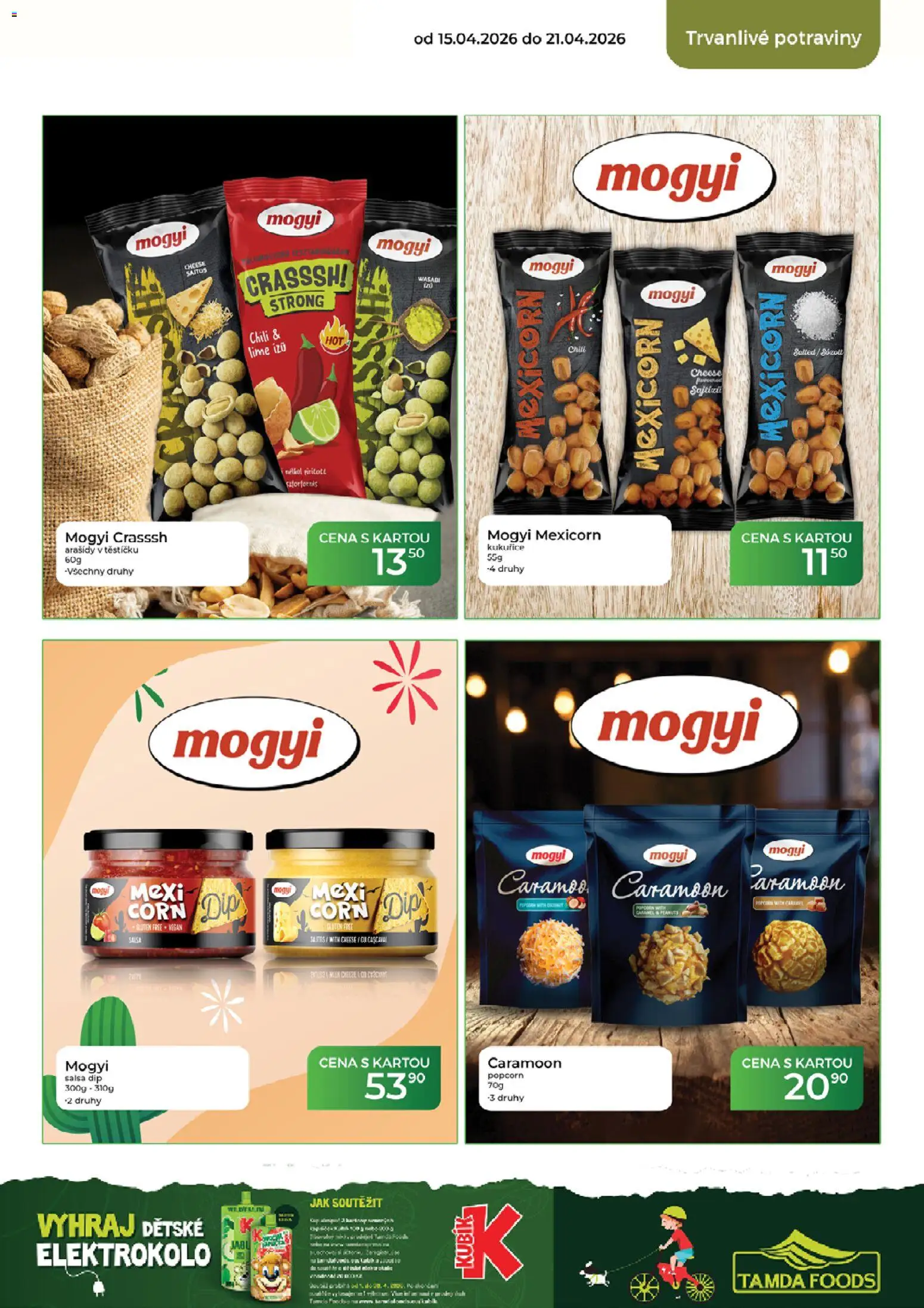 Tamda Foods leták od 15.04.2026 | Strana: 35 | Produkty: Arašídy, Popcorn, Elektrokolo, Potraviny