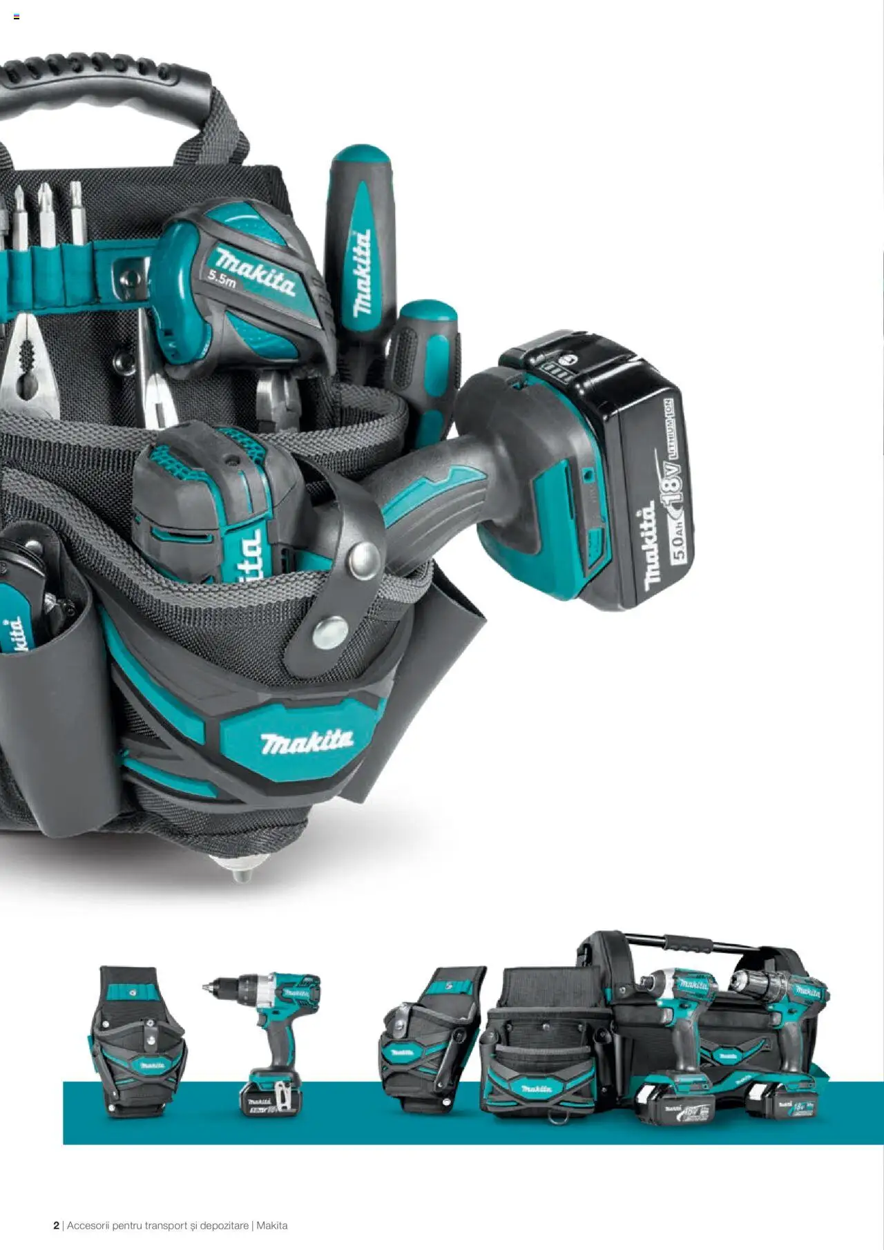 Makita catalog - Accesorii pentru transport si depozitare   – valabil de la 06.09.2021 | Pagină: 2