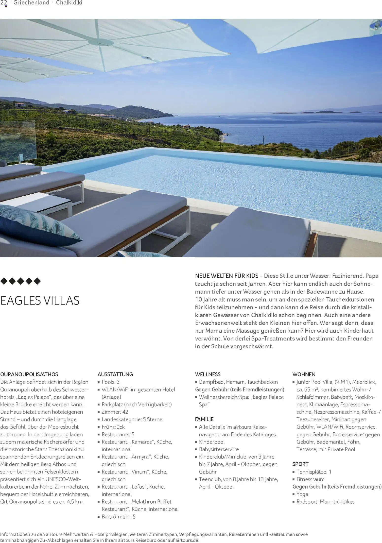 TUI airtours Katalog  Familie 2025/26 – gültig ab 01.11.2025 | Seite: 22 | Produkte: Wasser