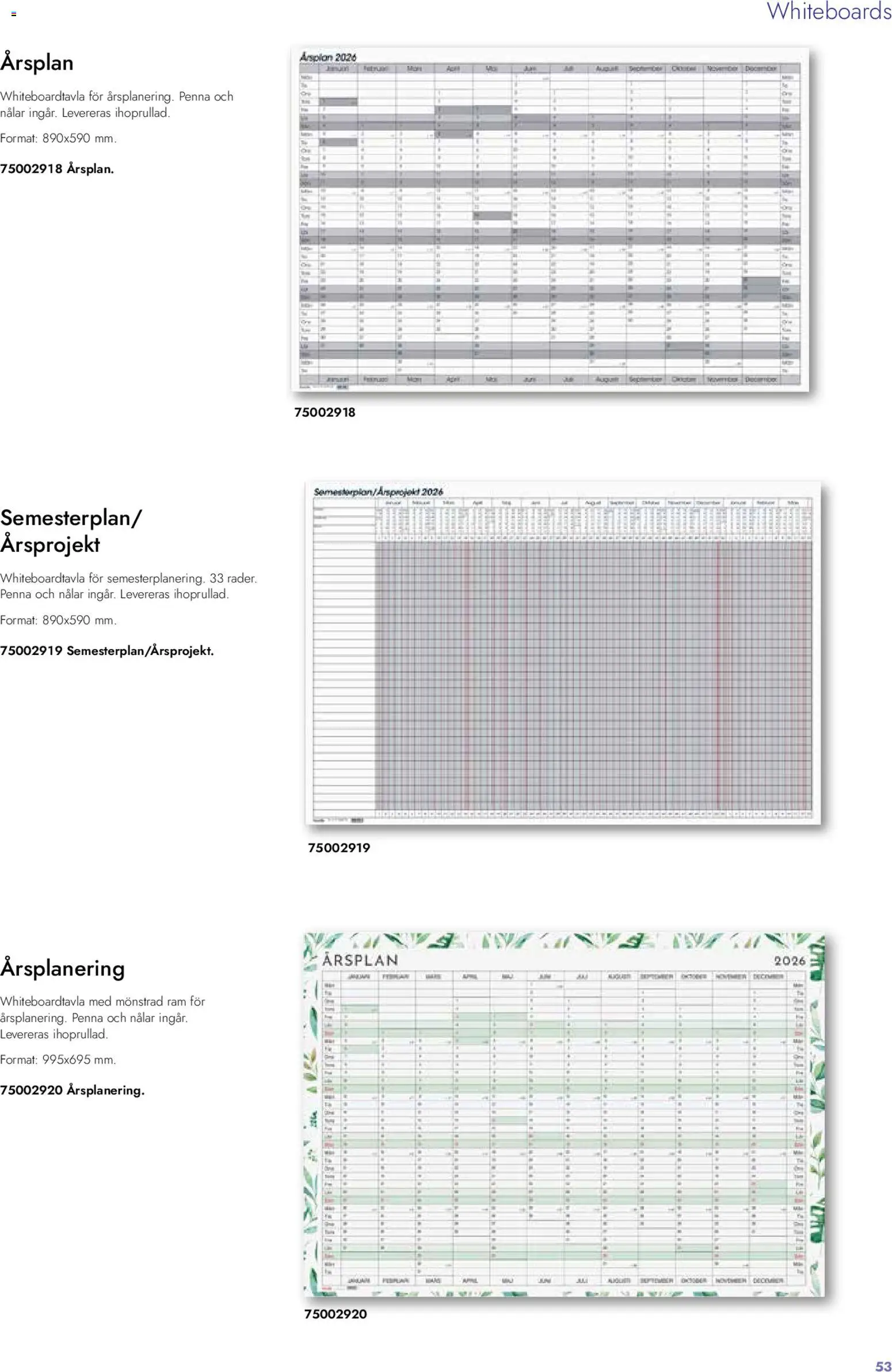 Lyreco reklamblad aktuell från 26.01.2026 | Sida: 53 | Produkter: Penna